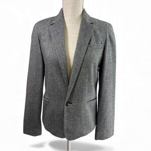Ralph Ralph Lauren Houndstooth Wool Blazer Women's Sz S Classic Preppy Old Money